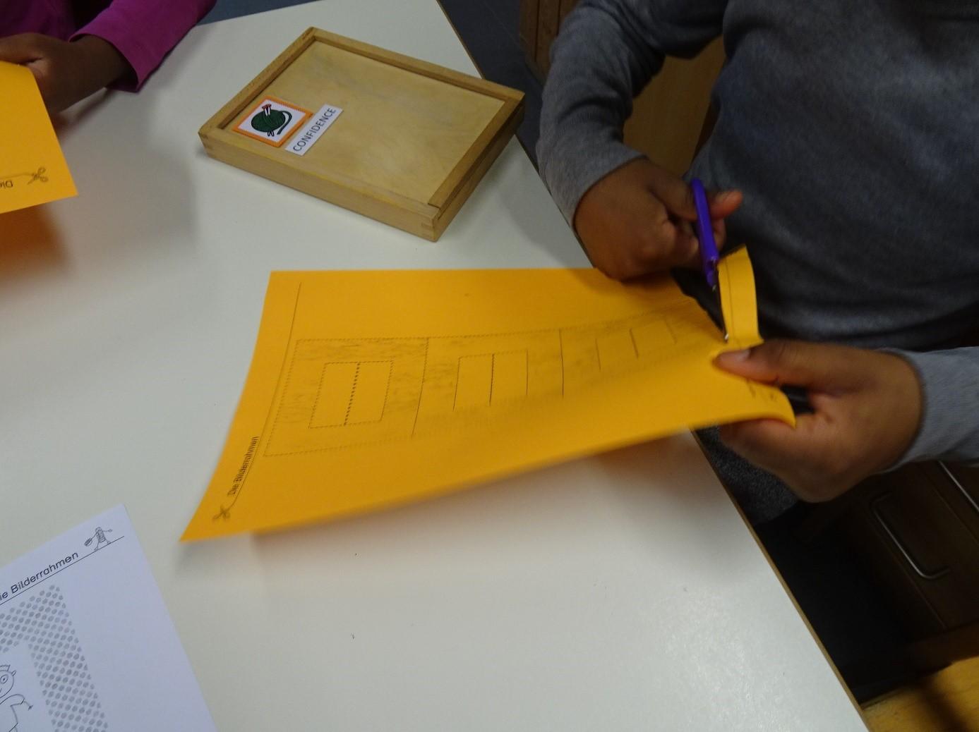 Vorschularbeit – Scherenführerschein - Kindergarten St. Marien